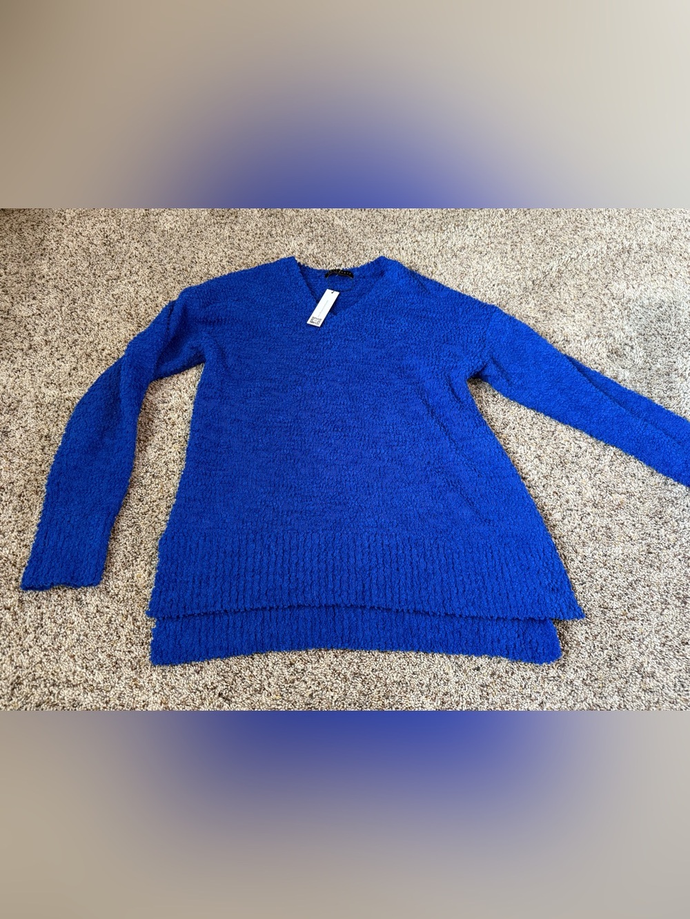 NWT Sanctuary Women’s Blue Soft Sweater — Size XS